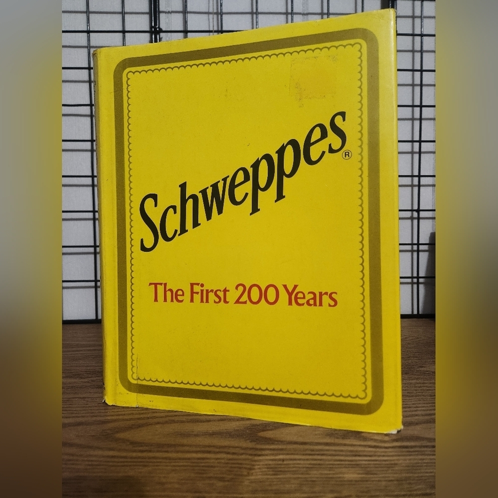 Schweppes Yellow Book - The First 200 Years Vintage 1983